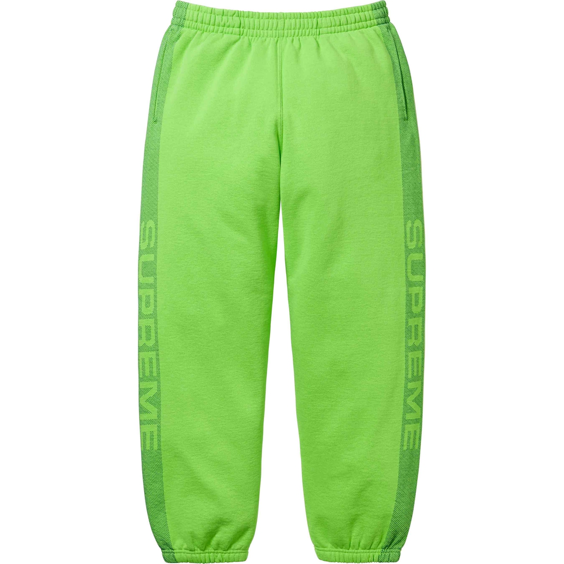 Details on Jacquard Stripe Sweatpant Bright Green from spring summer
                                                    2024 (Price is $148)