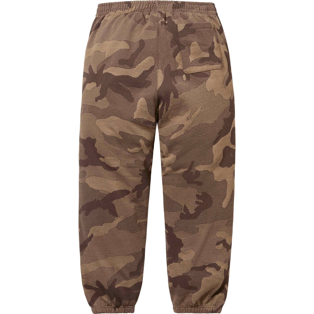 Details on Jacquard Stripe Sweatpant Brown Camo from spring summer
                                                    2024 (Price is $148)