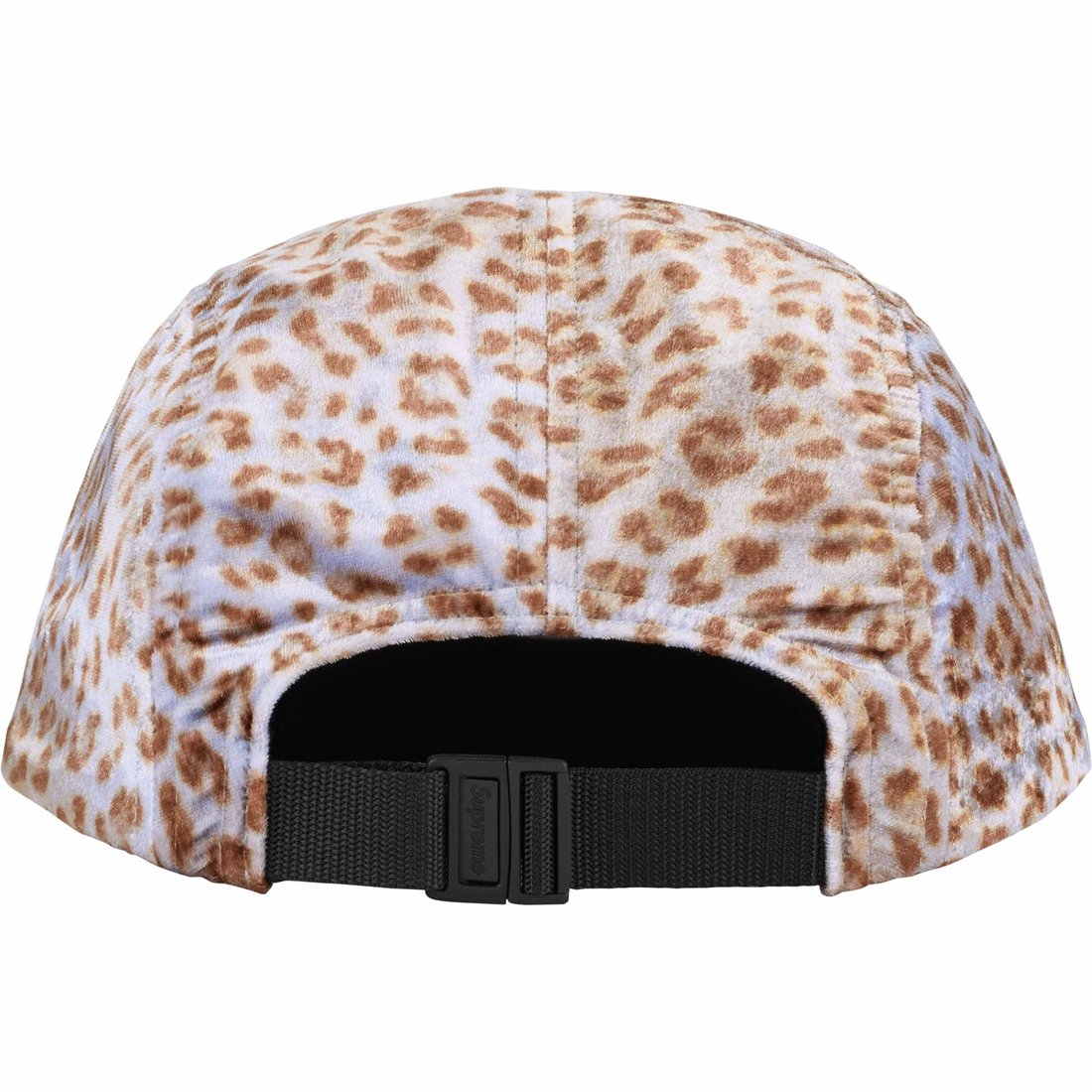 Details on Leopard Velvet Camp Cap Tan from spring summer
                                                    2024 (Price is $58)