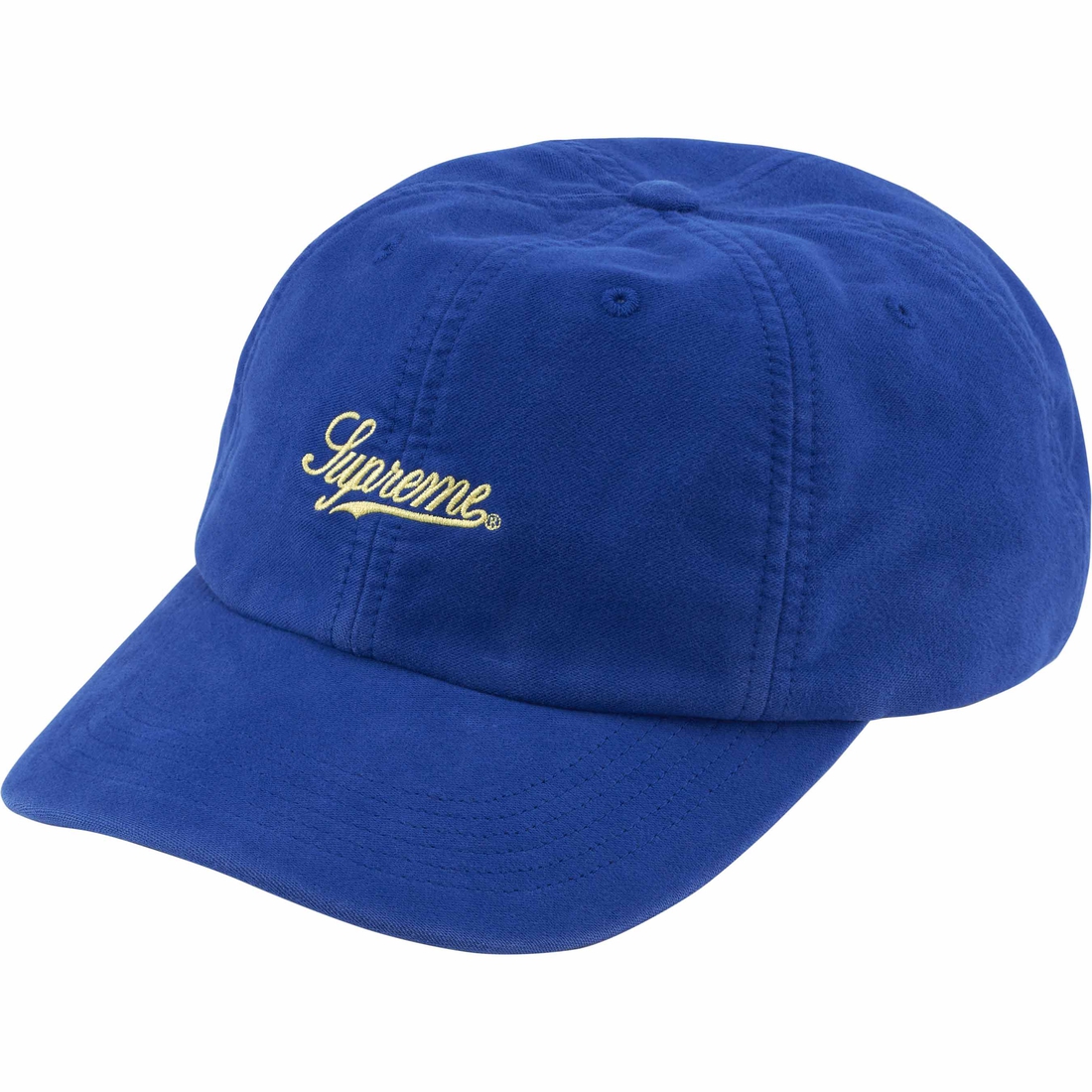 Details on Lightweight Moleskin 6-Panel Blue from spring summer
                                                    2024 (Price is $54)