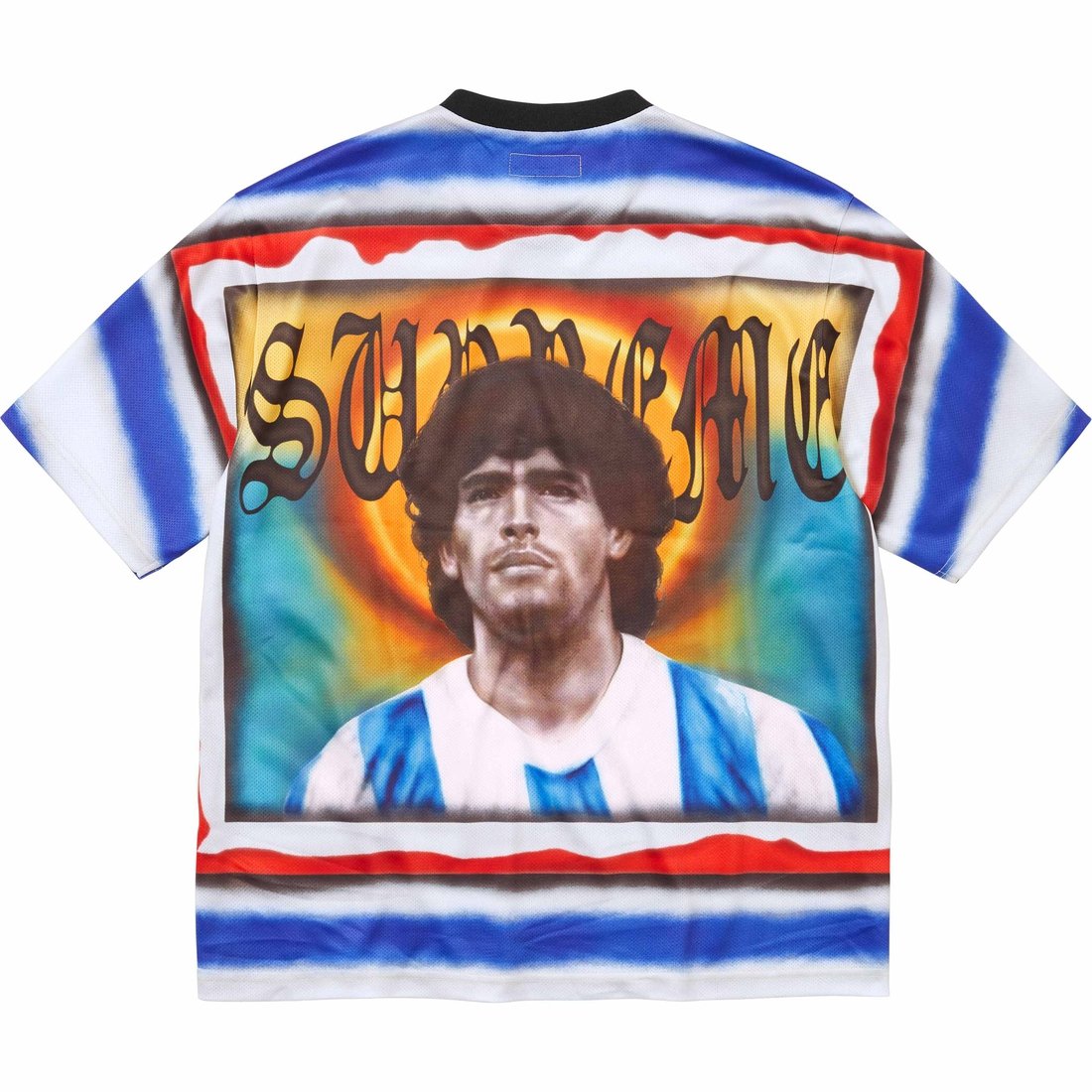Supreme Maradona Soccer Jersey (SS24) - Multicolor - $110
