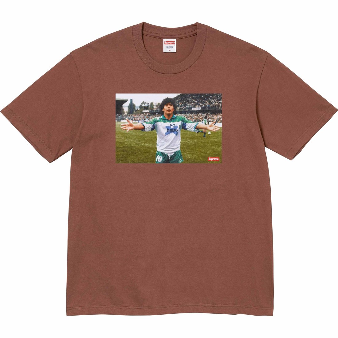 Details on Maradona Tee Brown from spring summer
                                                    2024 (Price is $48)