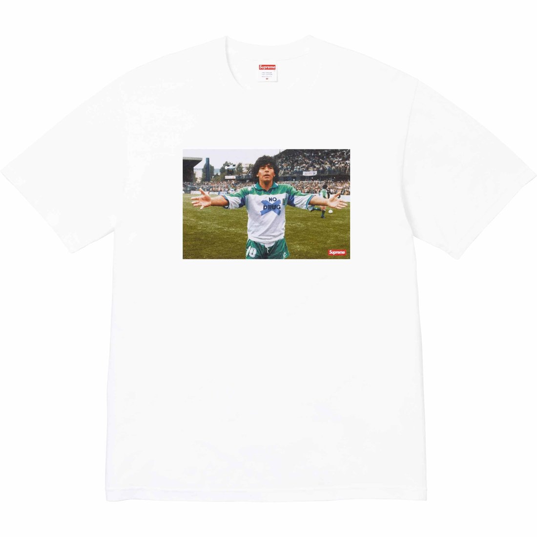Details on Maradona Tee White from spring summer
                                                    2024 (Price is $48)