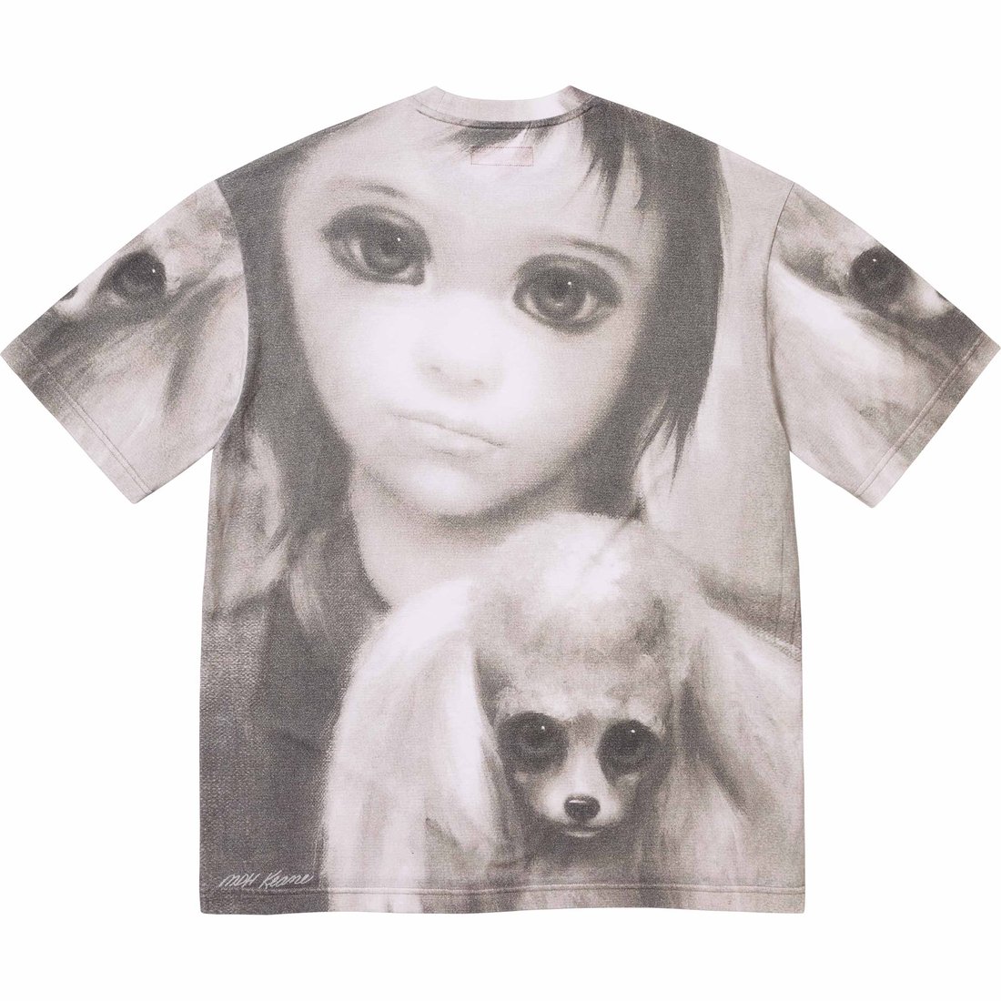Details on Margaret Keane Best Friends S S Top Grey from spring summer
                                                    2024 (Price is $98)