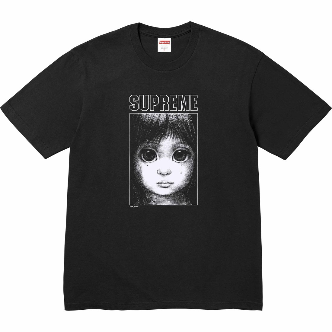 Details on Margaret Keane Teardrop Tee Black from spring summer
                                                    2024 (Price is $48)