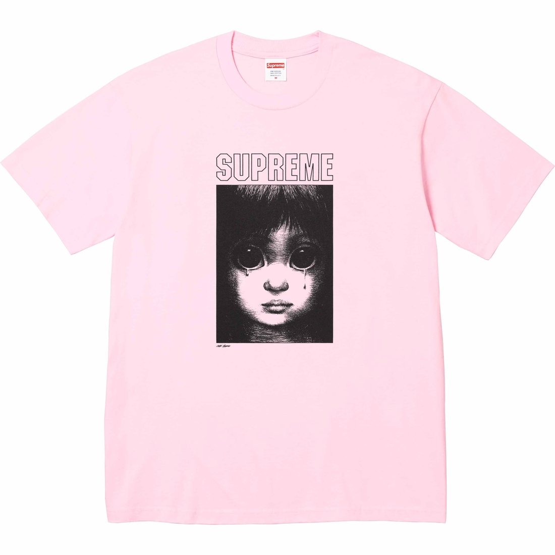 Details on Margaret Keane Teardrop Tee Light Pink from spring summer
                                                    2024 (Price is $48)