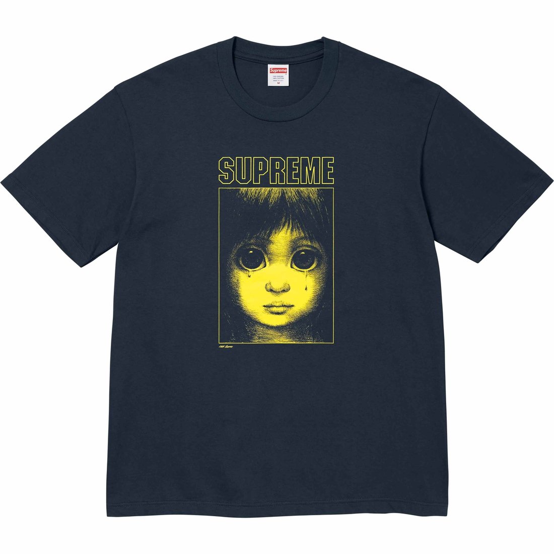 Details on Margaret Keane Teardrop Tee Navy from spring summer
                                                    2024 (Price is $48)