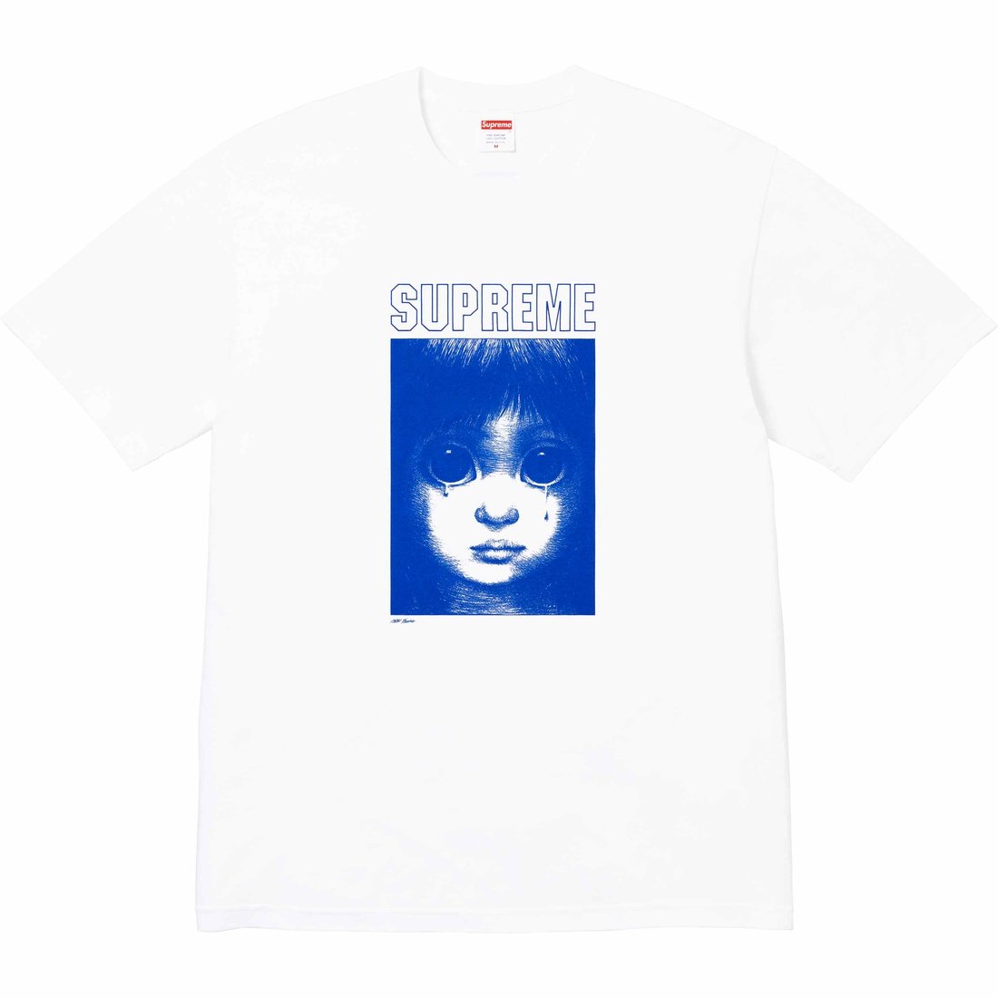 Details on Margaret Keane Teardrop Tee White from spring summer
                                                    2024 (Price is $48)