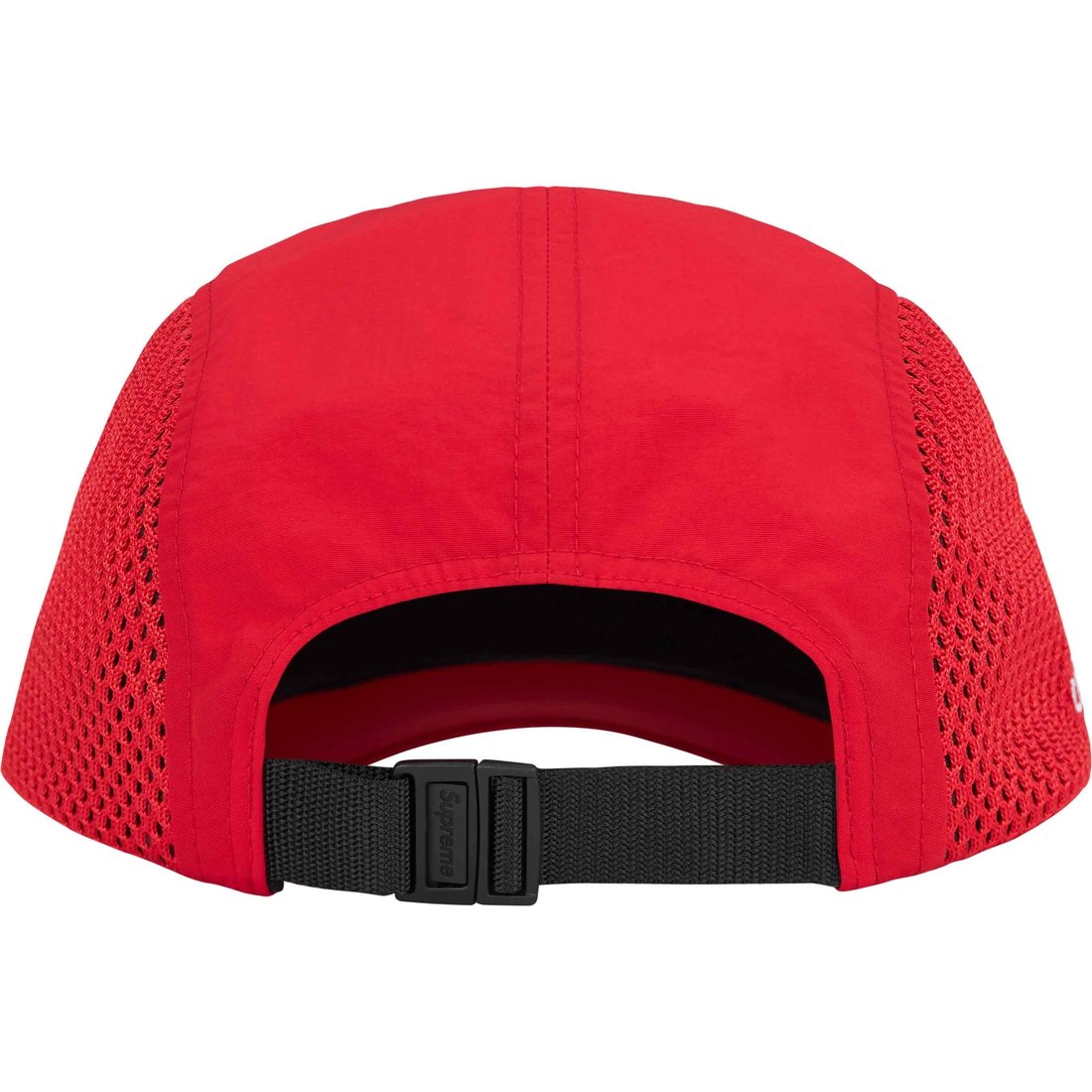 Supreme Mesh Side Panel Camp Cap (SS24) - Red - $48