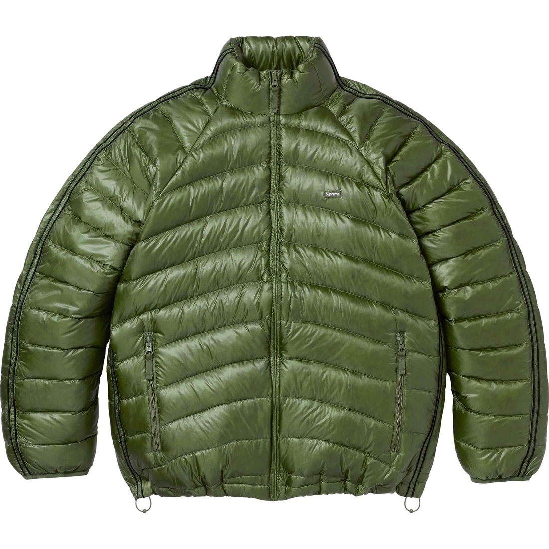 Details on Micro Down Jacket Olive from spring summer
                                                    2024 (Price is $248)