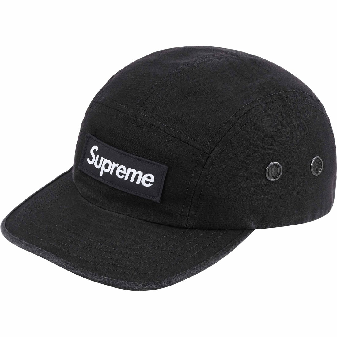 Details on Military Camp Cap Black from spring summer
                                                    2024 (Price is $48)