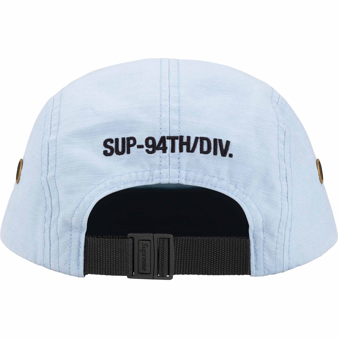Details on Military Camp Cap Light Blue from spring summer
                                                    2024 (Price is $48)