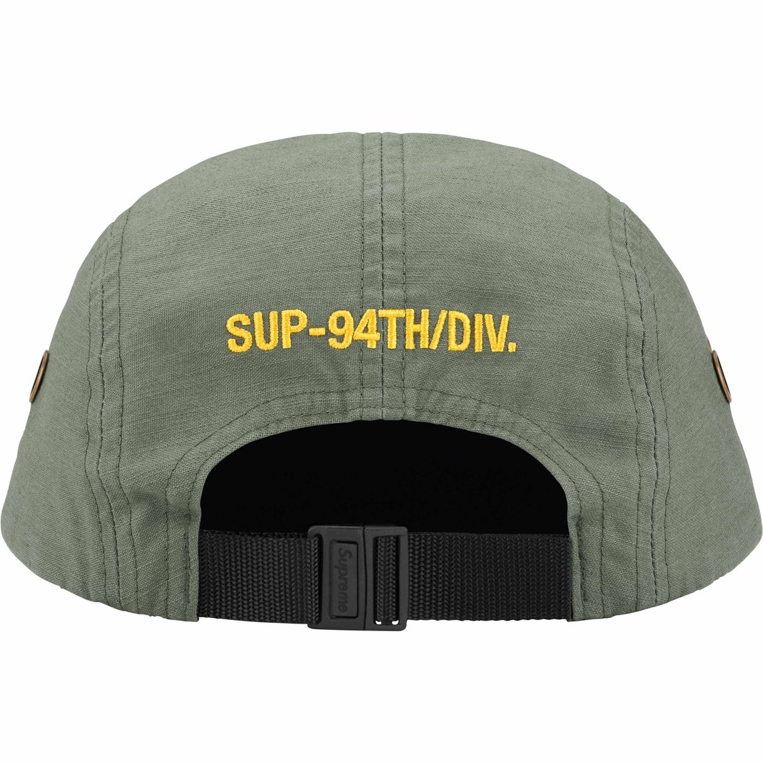 Details on Military Camp Cap Olive from spring summer
                                                    2024 (Price is $48)