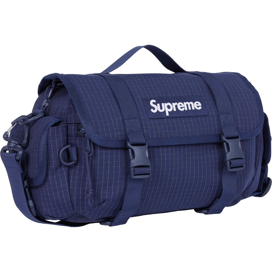 Details on Mini Duffle Bag Navy from spring summer
                                                    2024 (Price is $110)