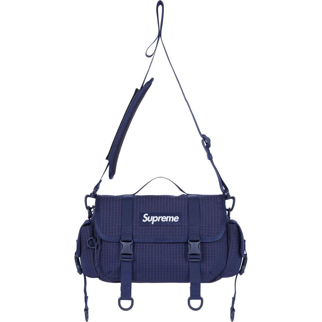 Details on Mini Duffle Bag Navy from spring summer
                                                    2024 (Price is $110)