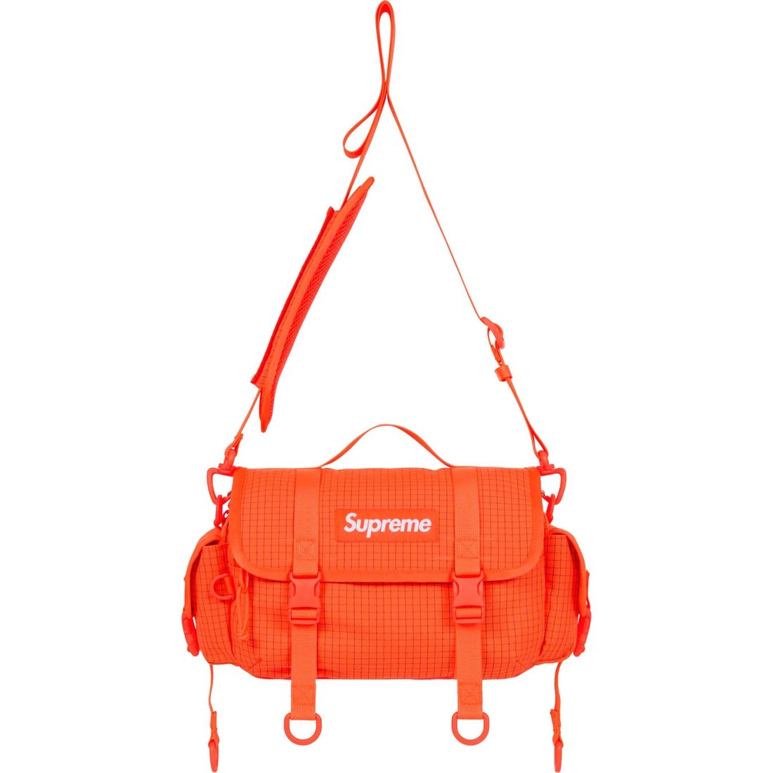 Supreme Mini Duffle Bag (SS24) - Orange - $110