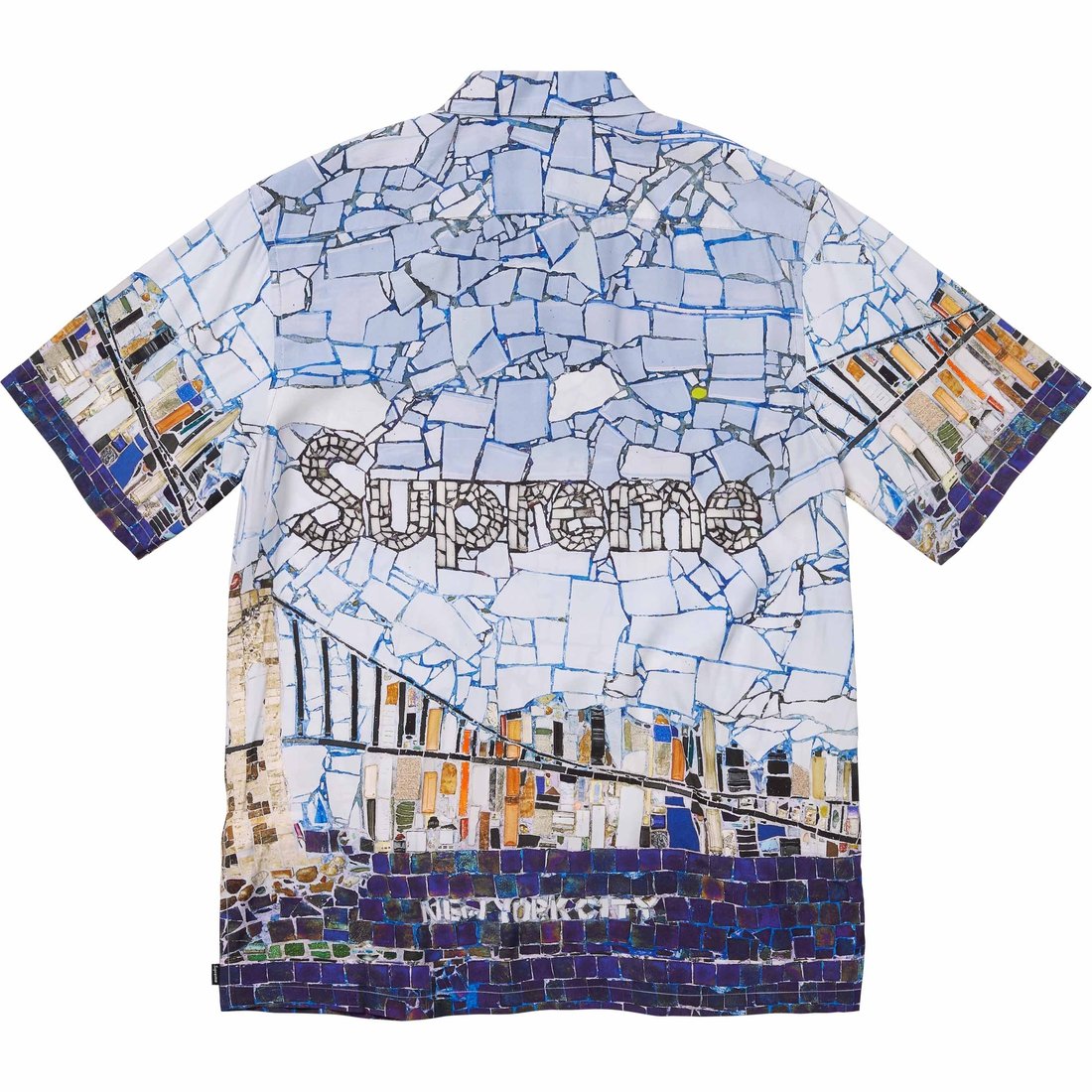 Details on Mosaic S S Shirt Multicolor from spring summer
                                                    2024 (Price is $148)