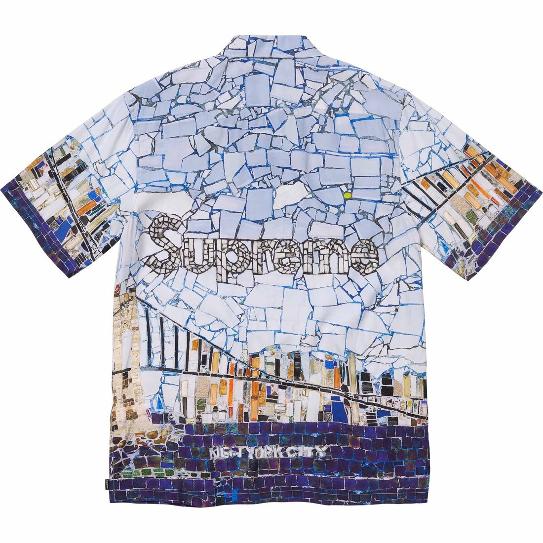 Supreme Mosaic S S Shirt (SS24) - Multicolor - $148