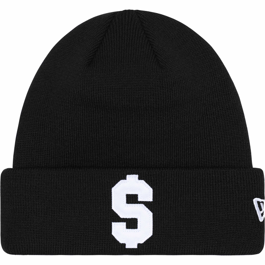 Details on New Era $ Beanie Black from spring summer
                                                    2024 (Price is $40)