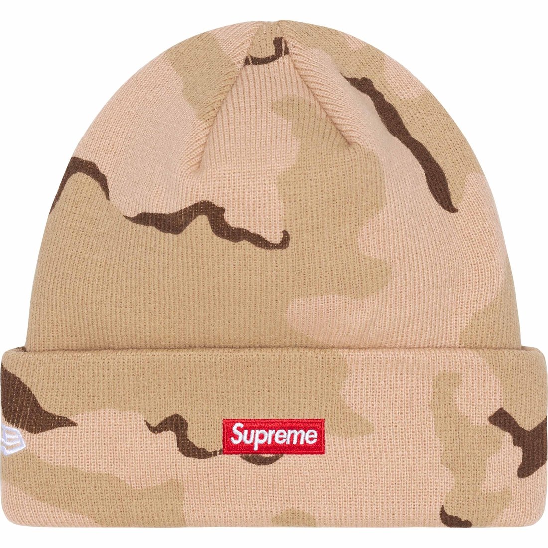 Details on New Era $ Beanie Desert Camo from spring summer
                                                    2024 (Price is $40)