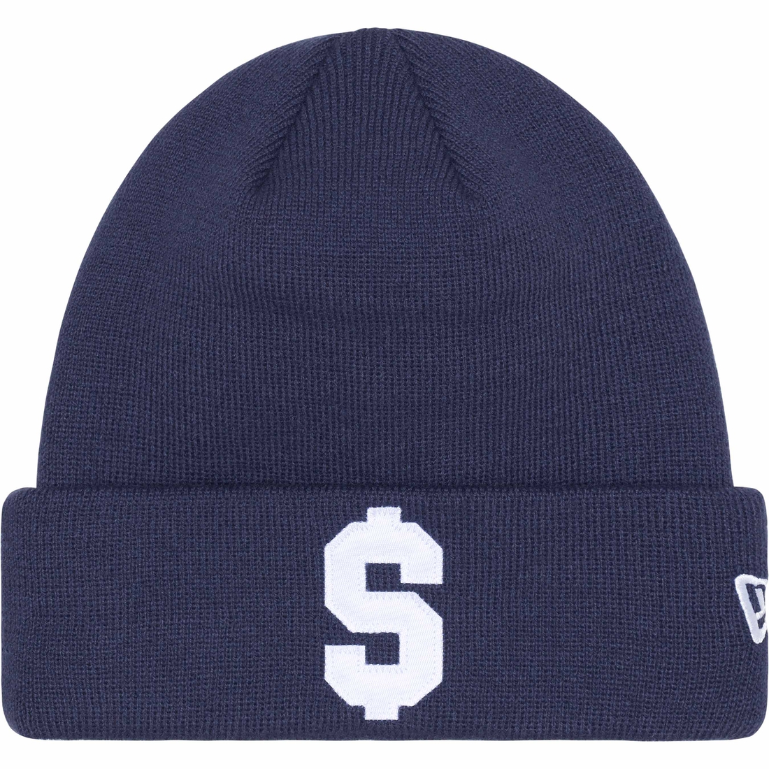Details on New Era $ Beanie Navy from spring summer
                                                    2024 (Price is $40)