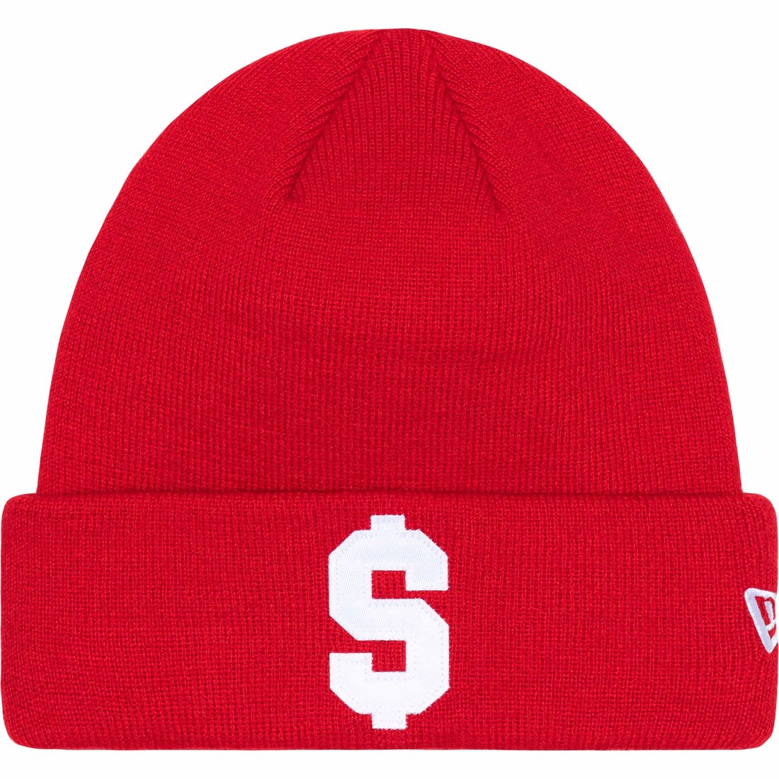 Details on New Era $ Beanie Red from spring summer
                                                    2024 (Price is $40)