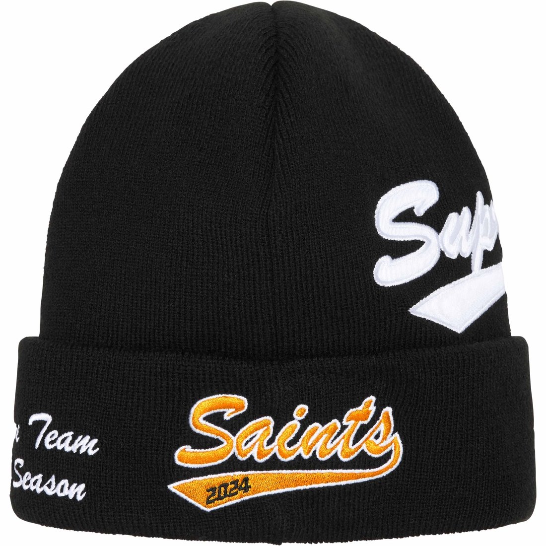 Details on New Era Salvation Beanie Black from spring summer
                                                    2024 (Price is $40)