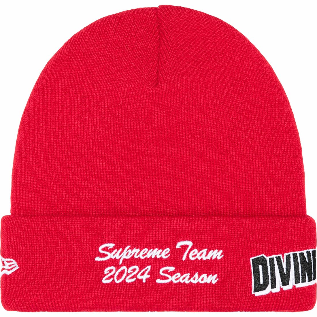 Details on New Era Salvation Beanie Red from spring summer
                                                    2024 (Price is $40)