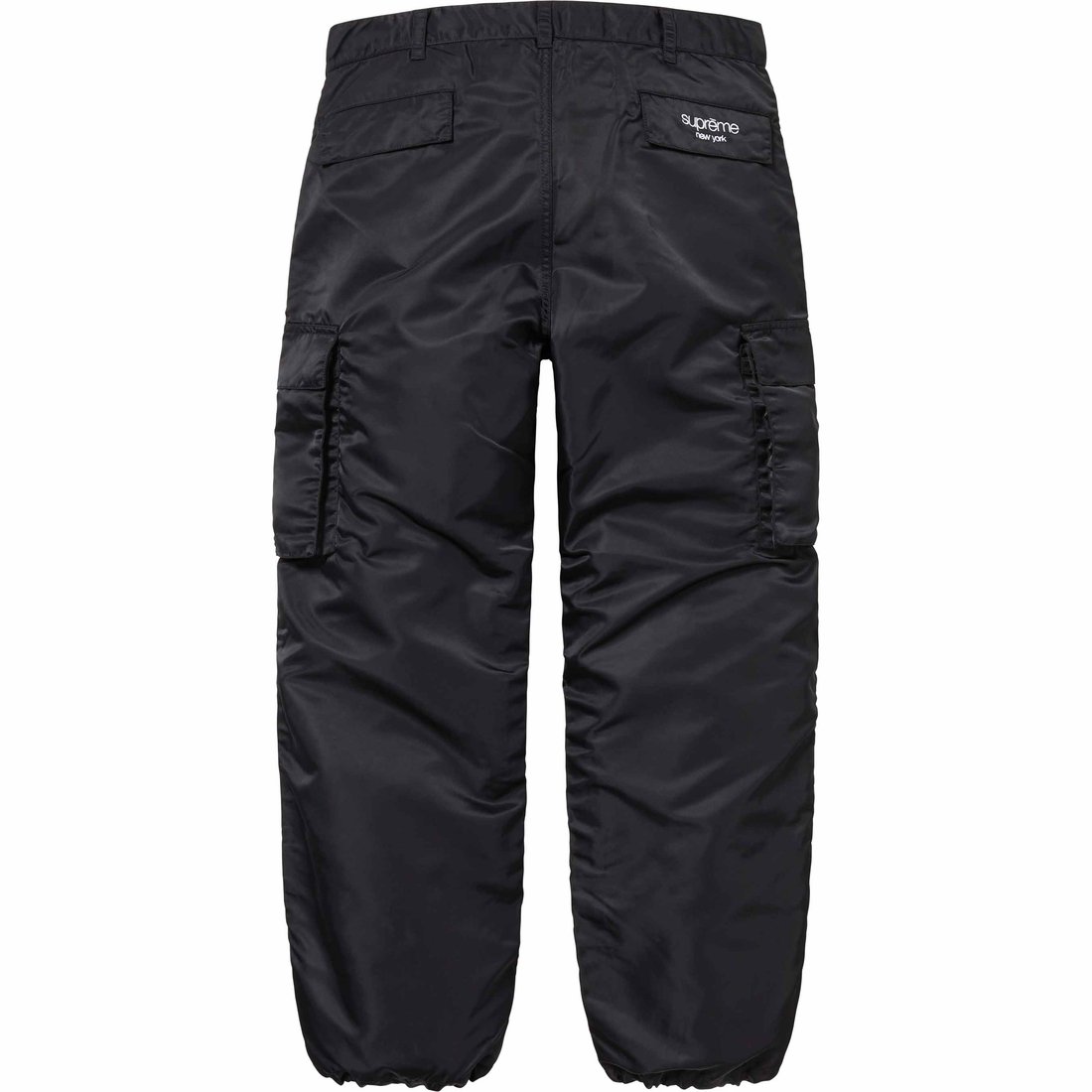 Details on Nylon Cargo Pant Black from spring summer
                                                    2024 (Price is $168)