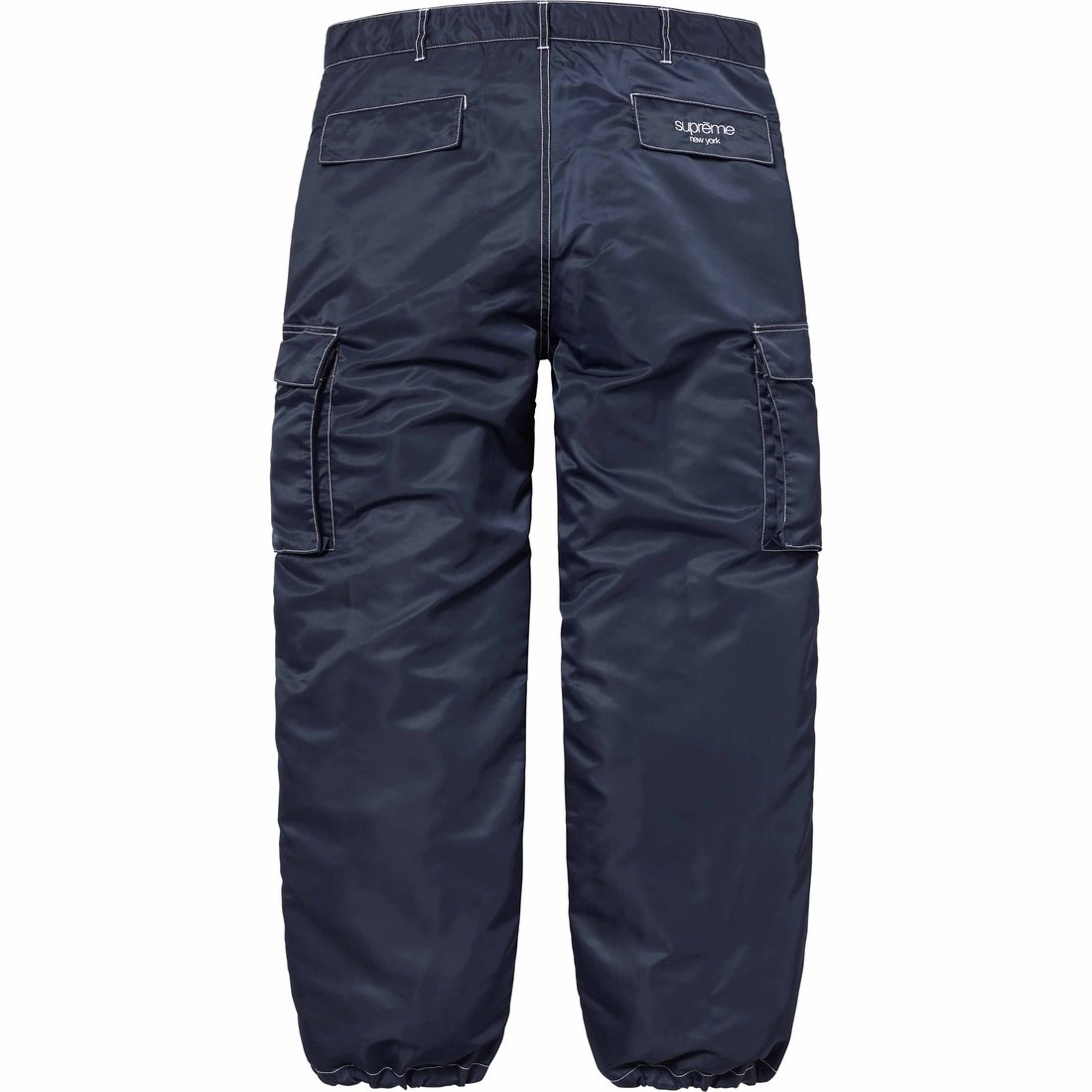 Details on Nylon Cargo Pant Navy from spring summer
                                                    2024 (Price is $168)