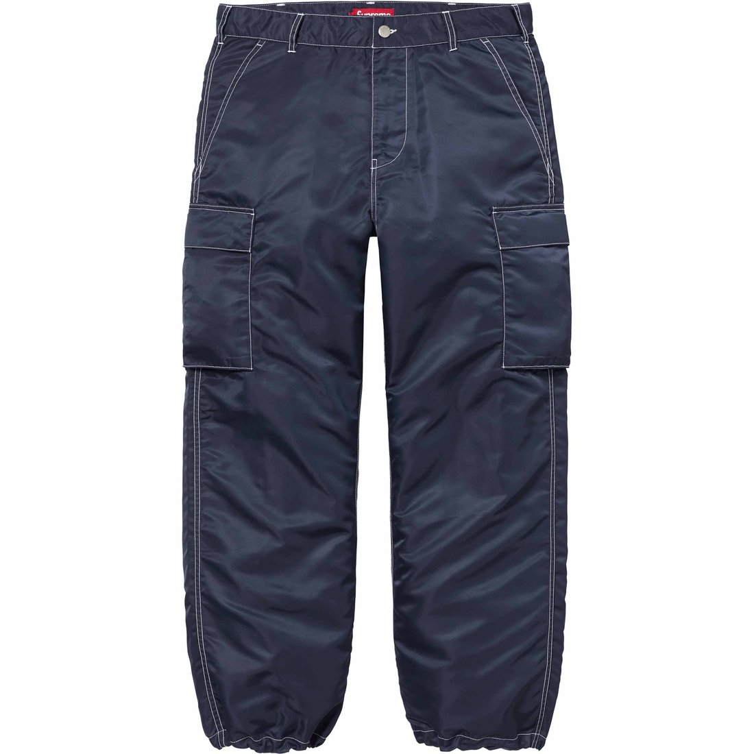 Details on Nylon Cargo Pant Navy from spring summer
                                                    2024 (Price is $168)
