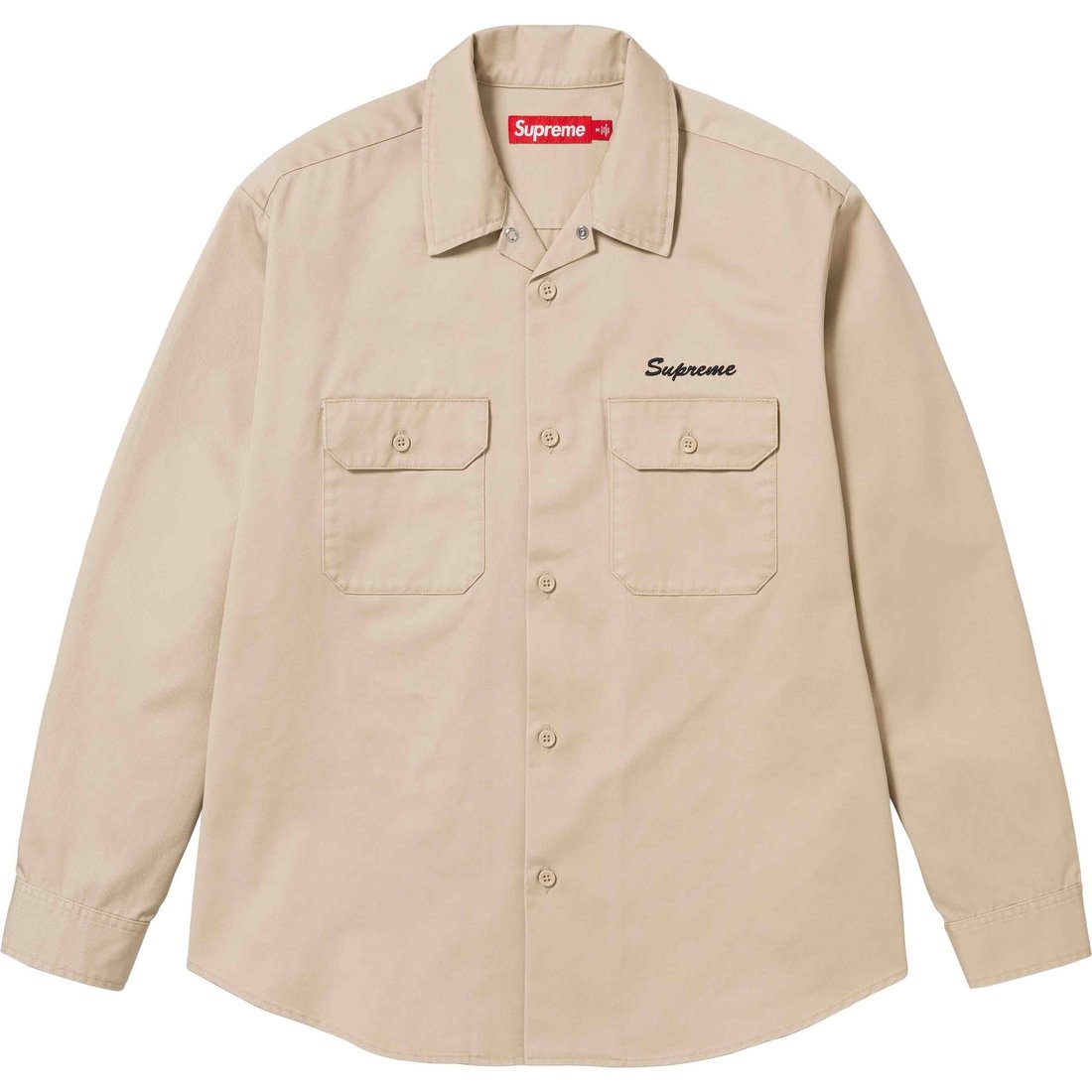 Details on Our Lady Work Shirt Khaki from spring summer
                                                    2024 (Price is $138)