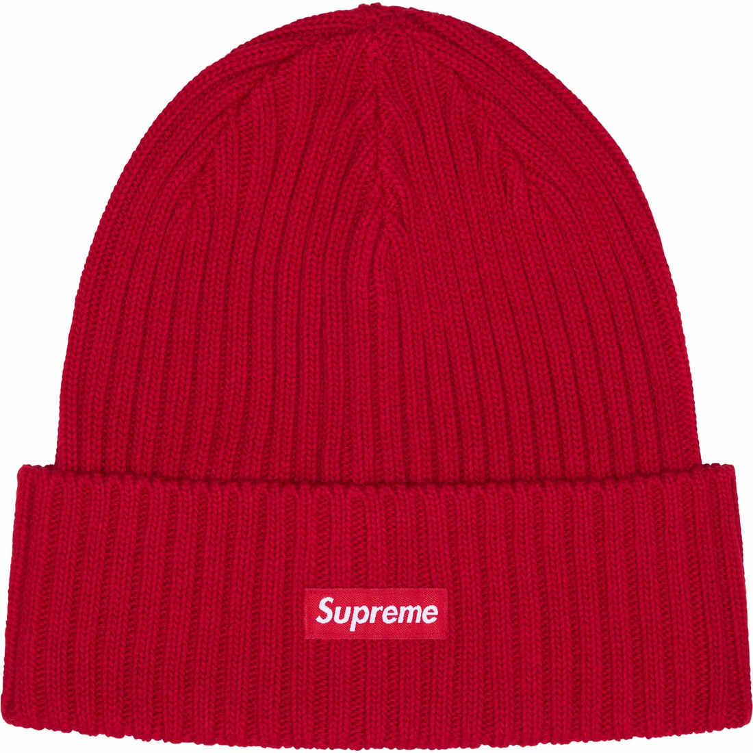 Details on Overdyed Beanie Red from spring summer
                                                    2024 (Price is $40)