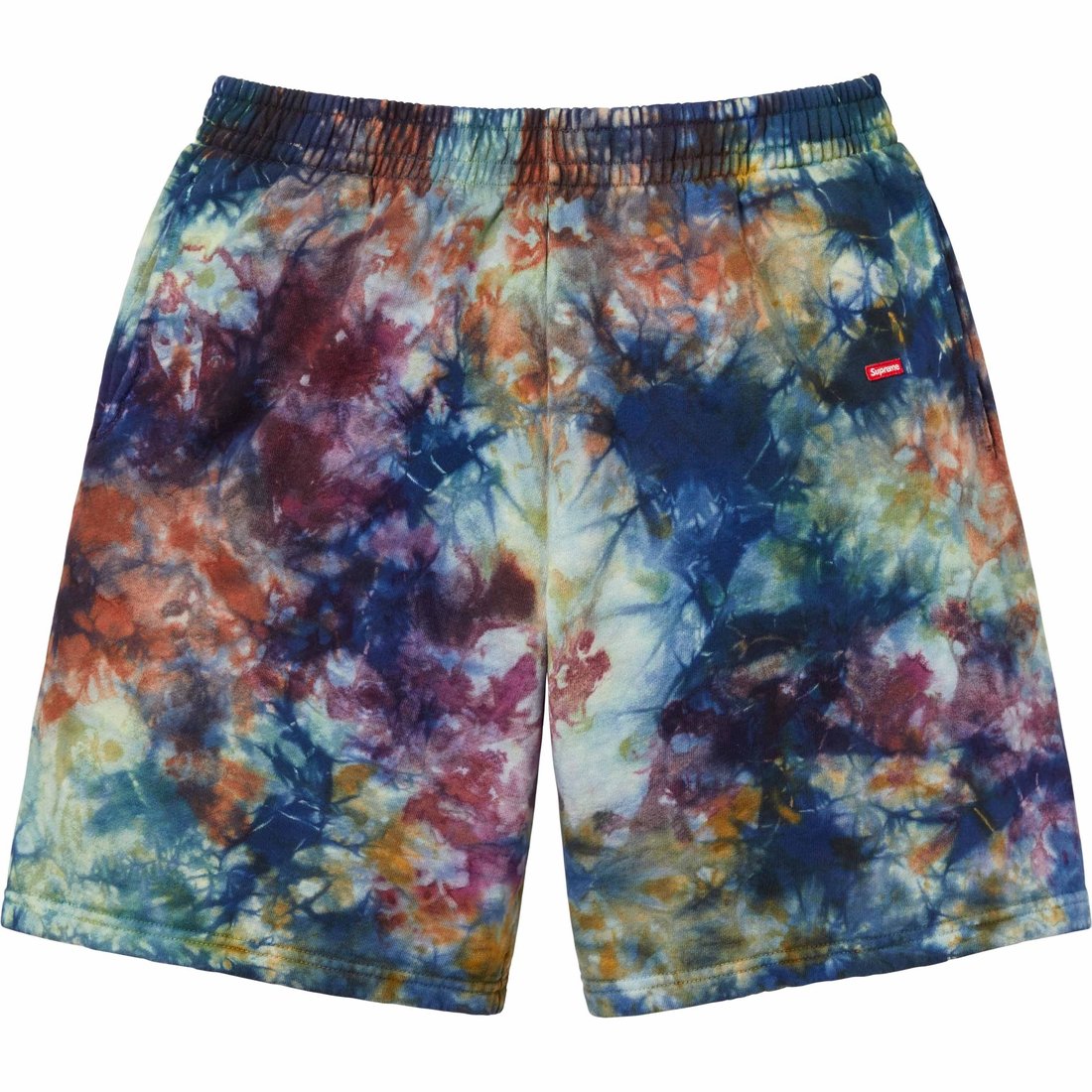 Supreme Overdyed Small Box Sweatshort (SS24) - Multicolor - $118