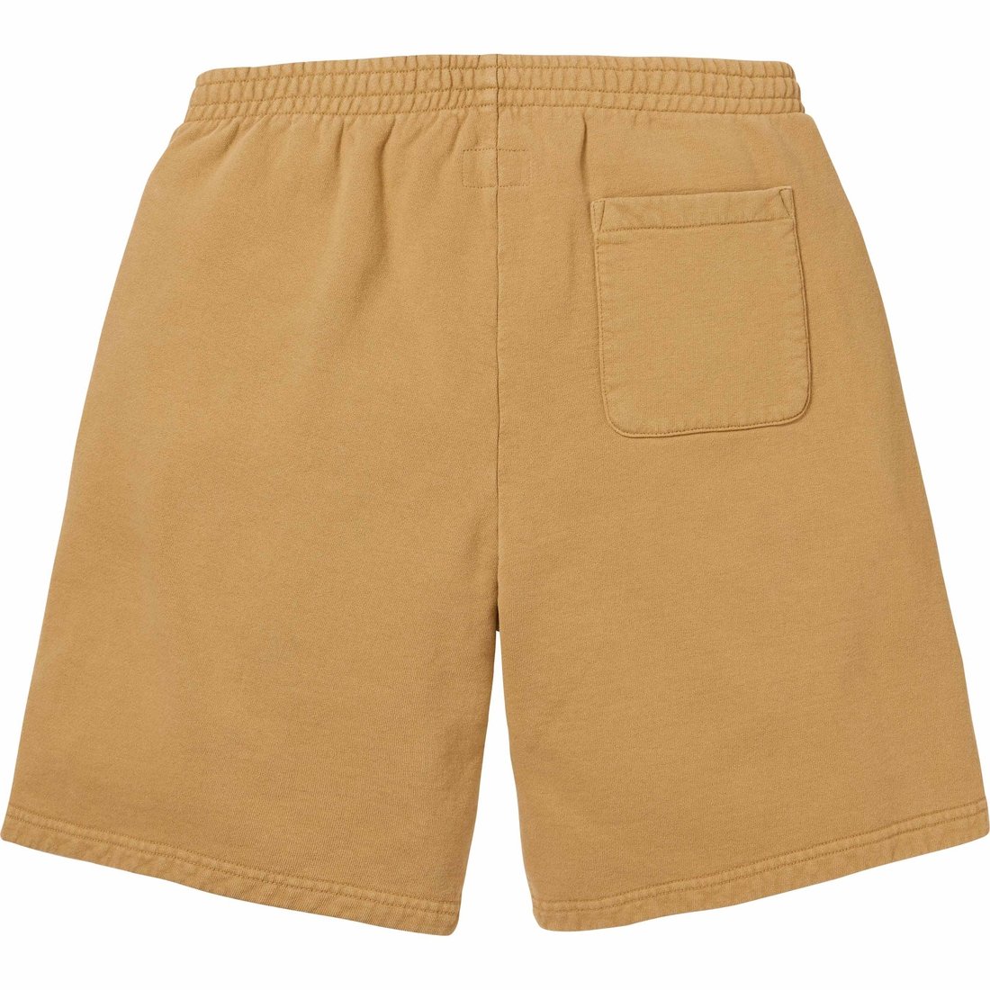 Supreme Overdyed Small Box Sweatshort (SS24) - Sand - $118