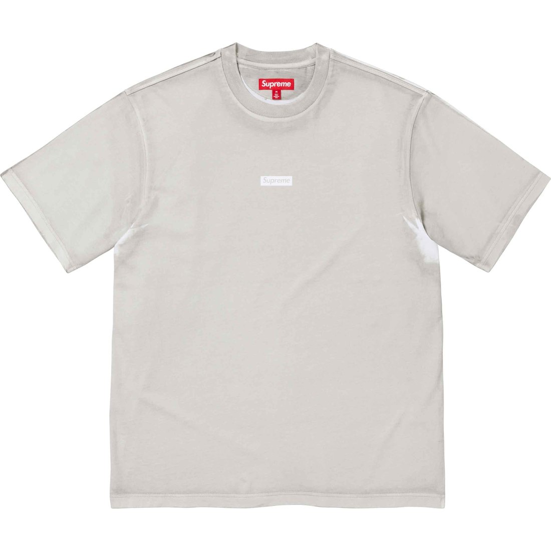 Supreme Overprint Small Box S S Top (SS24) - Grey - $88