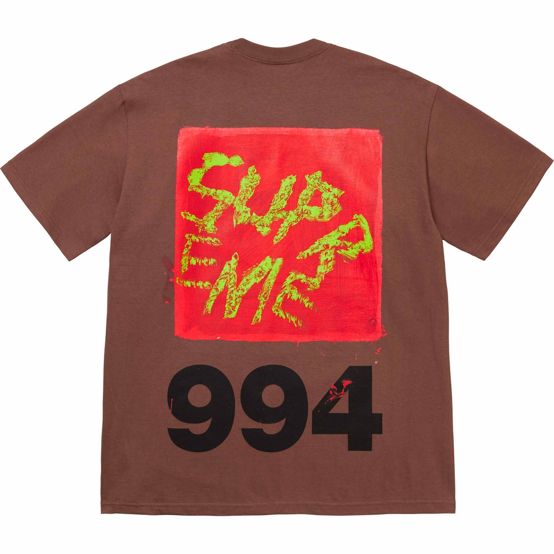 Details on Paint Tee Brown from spring summer
                                                    2024 (Price is $44)