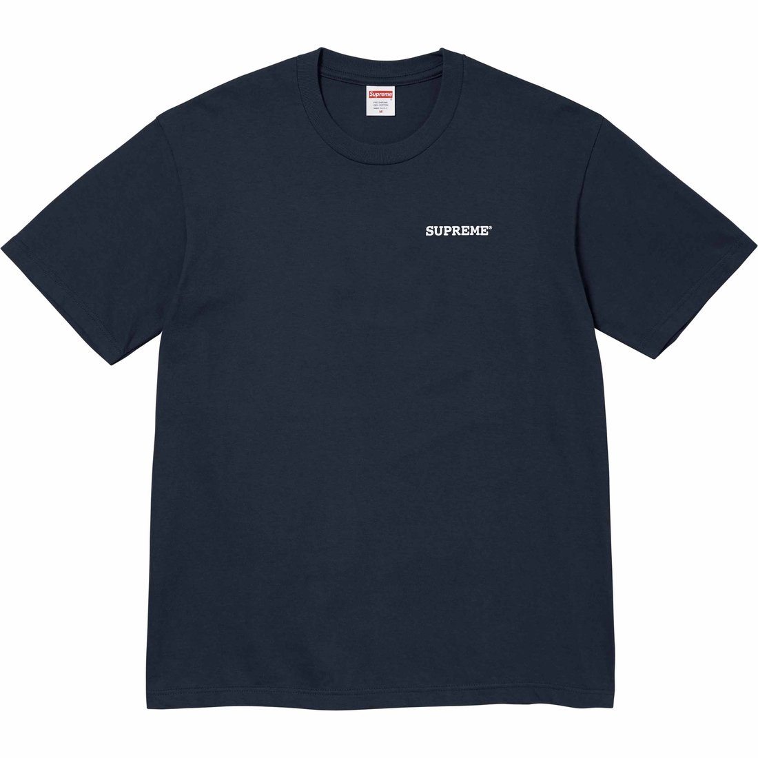 Details on Patchwork Tee Navy from spring summer
                                                    2024 (Price is $40)