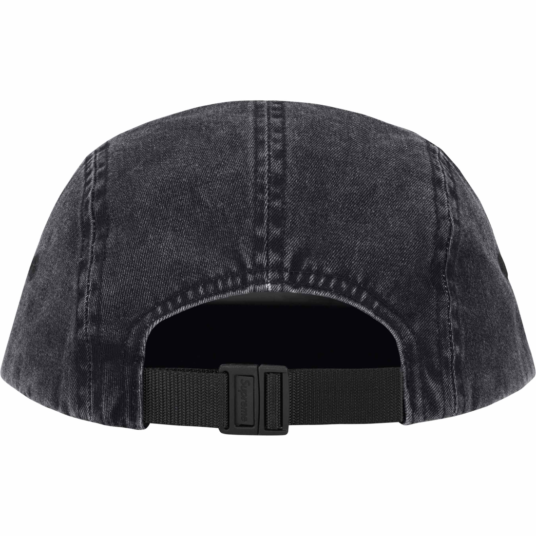 Supreme Pigment 2-Tone Camp Cap (SS24) - Black - $48