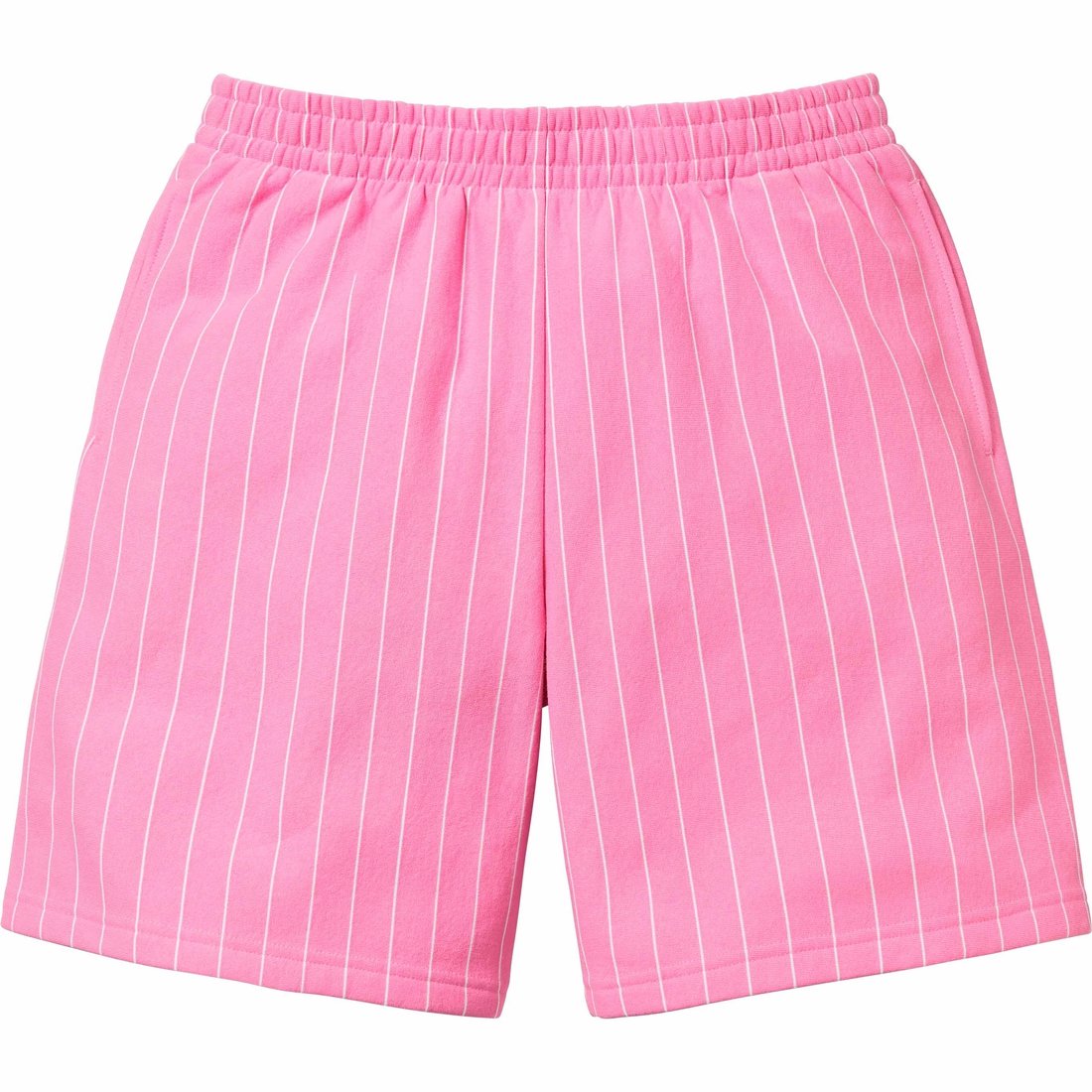 Details on Pinstripe Sweatshort Pink from spring summer
                                                    2024 (Price is $118)