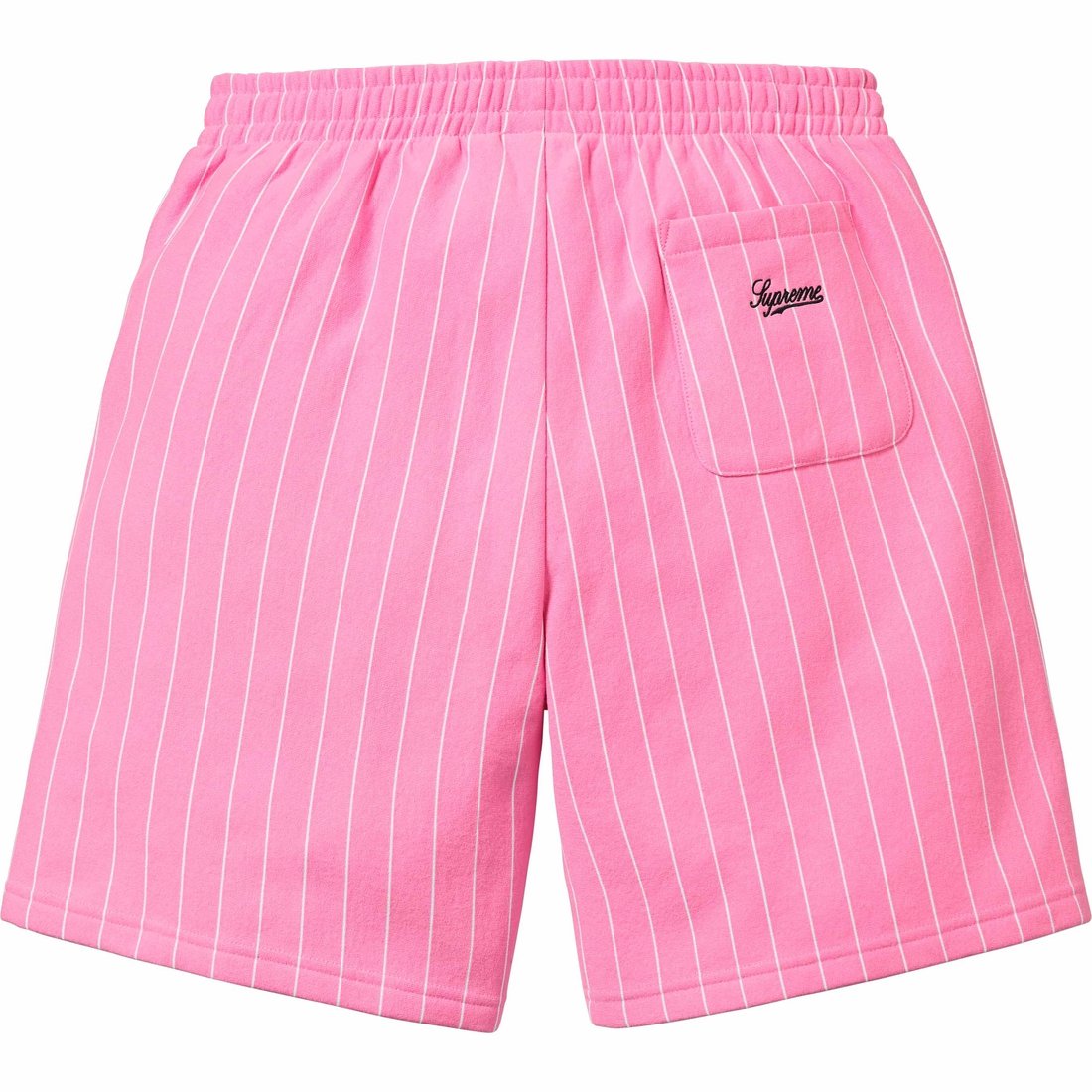 Details on Pinstripe Sweatshort Pink from spring summer
                                                    2024 (Price is $118)