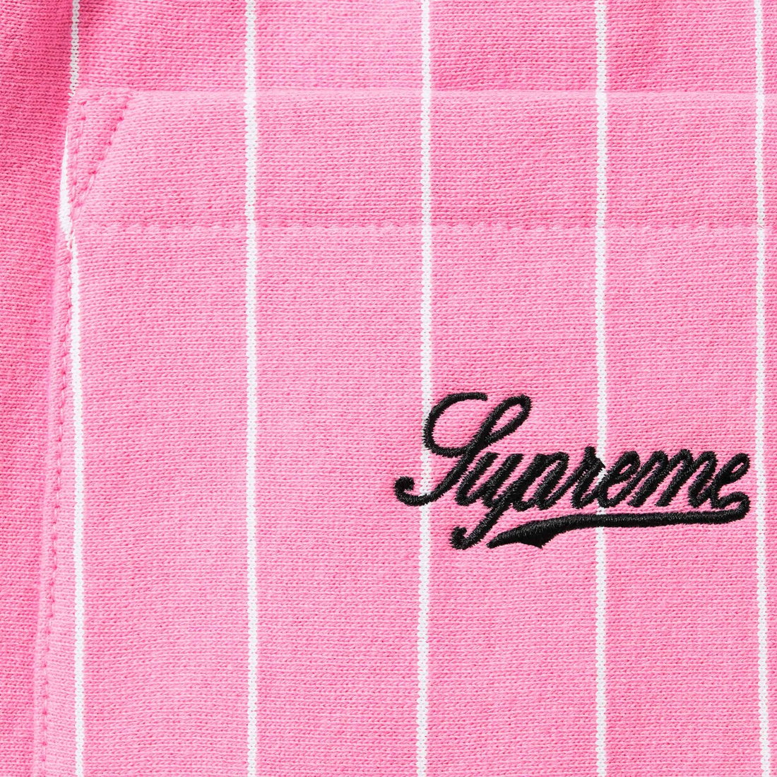 Details on Pinstripe Sweatshort Pink from spring summer
                                                    2024 (Price is $118)