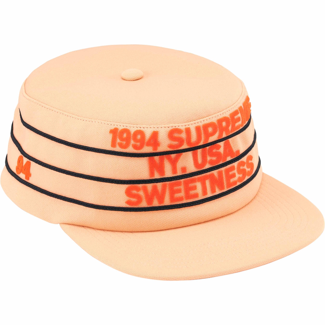 Supreme Pro Bowl Pillbox Hat (SS24) - Light Gold - $54