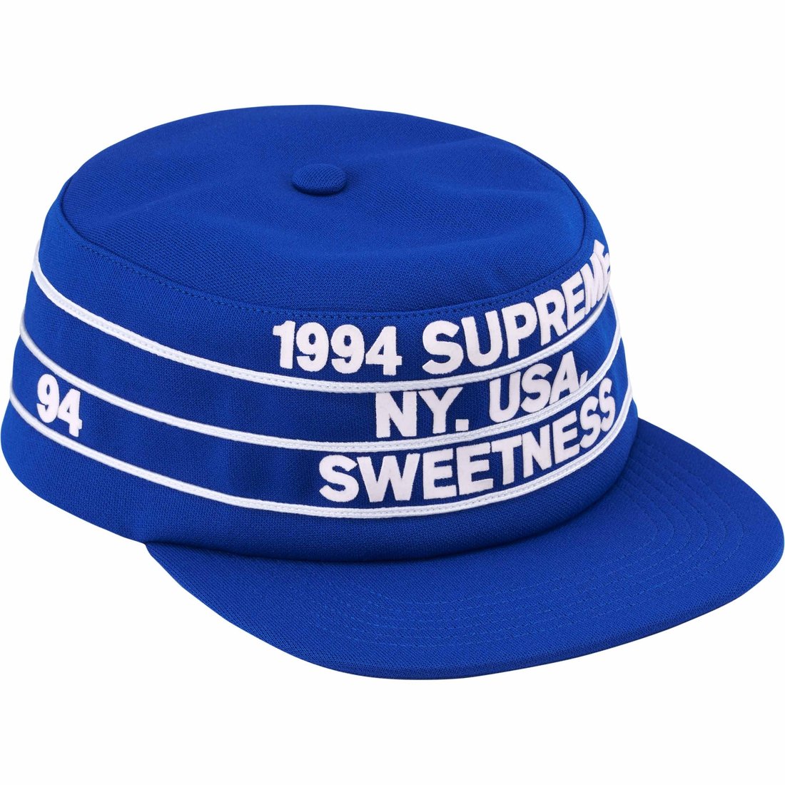 Details on Pro Bowl Pillbox Hat Royal from spring summer
                                                    2024 (Price is $54)