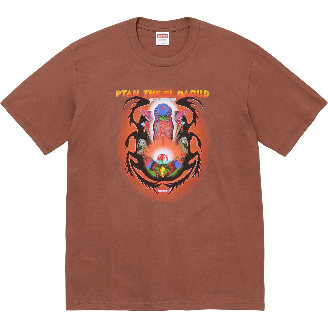 Supreme Ptah Tee (SS24) - Brown - $48