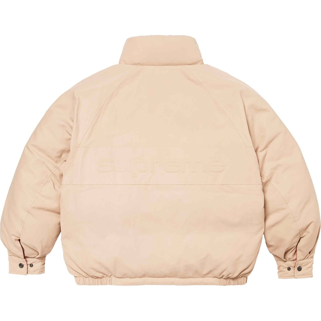 Details on Reversible Down Puffer Jacket Tan from spring summer
                                                    2024 (Price is $338)