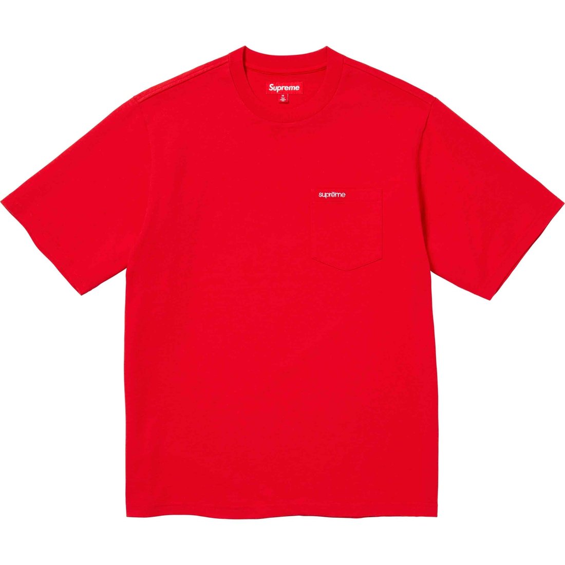 Details on S S Pocket Tee Red from spring summer
                                                    2024 (Price is $60)