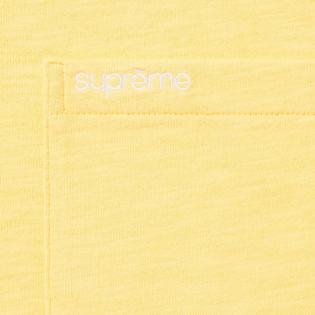 Details on S S Pocket Tee Yellow from spring summer
                                                    2024 (Price is $60)