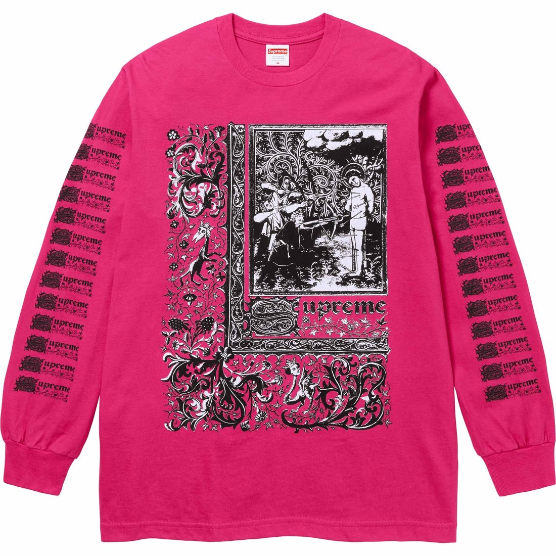 Details on Saint Sebastian L S Tee Pink from spring summer
                                                    2024 (Price is $54)