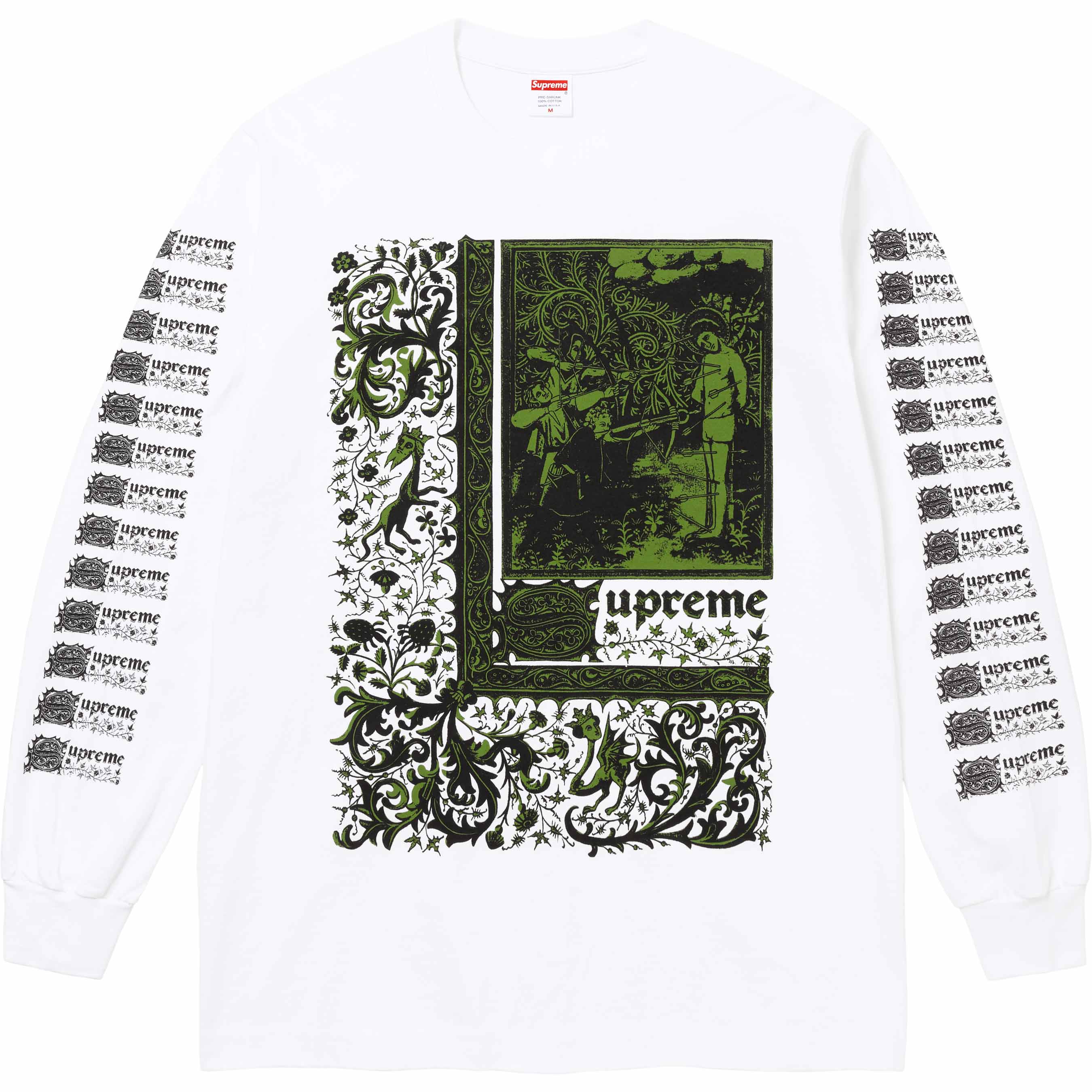 Saint Sebastian L S Tee - spring summer 2024 - Supreme